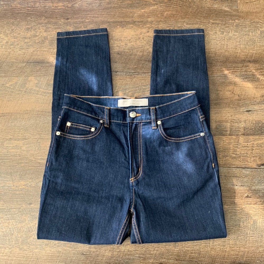 Marc Jacobs Ella Skinny crop jeans dark wash